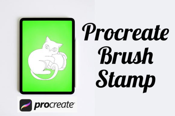 Cat Huggin Pumpkin Procreate Brush Stamp: A Shortcut to Spooky-Cute Digital Art