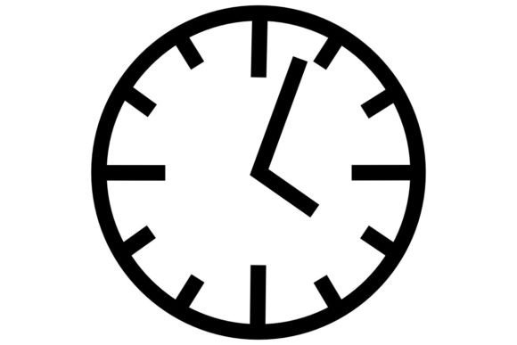 Clipart Clock Procreate Brush Stamp Evaluation
