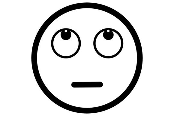 Evaluating the Eye Rolling Emoji Procreate Brush Stamp for Digital Illustration