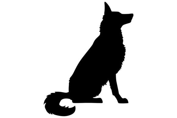 German Shepherd 2 Procreate Brush Stamp