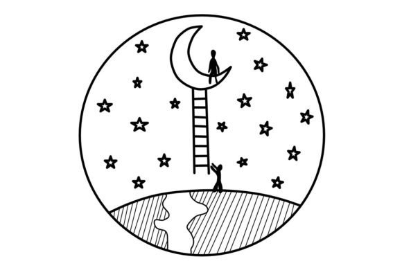 Ladder and Moon Procreate Brush Stamp: A Practical Evaluation for Digital Artists