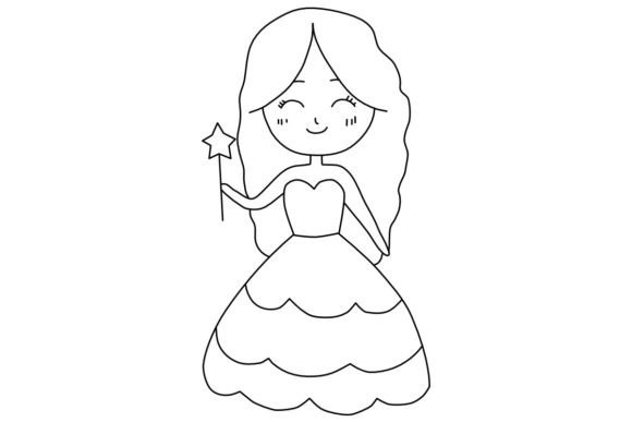 Mastering Digital Illustration: The Strategic Value of the Princess Line Art Procreate Brush Stamp