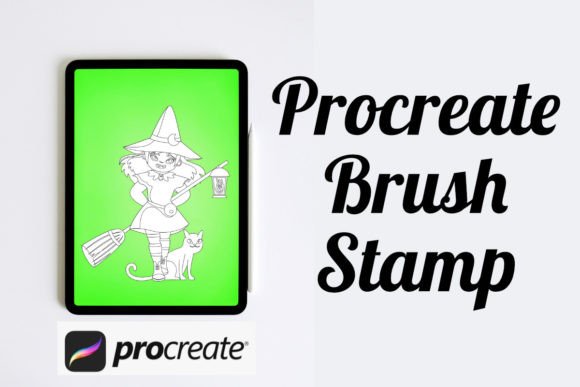 Mastering Halloween Illustrations with the Witch and Cat Procreate Brush Stamp