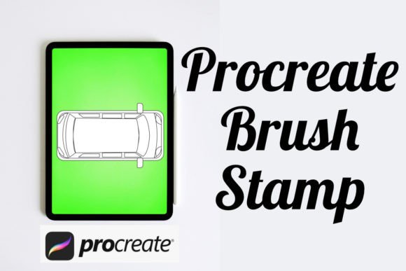 Streamlining Automotive Illustration with the Car 30 Outline Procreate Brush Stamp
