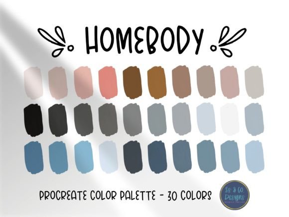 Streamlining Digital Artistry: The Strategic Value of the Homebody Procreate Color Palette