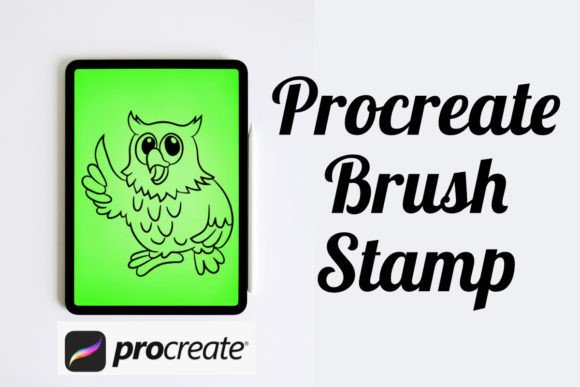 Streamlining Digital Illustration with the Cartoon Owl 5 Procreate Brush Stamp
