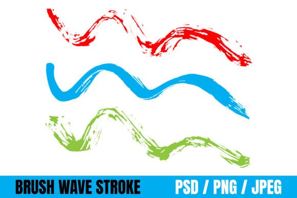 Unleashing Fluid Creativity with the Wave Brush Stroke Set