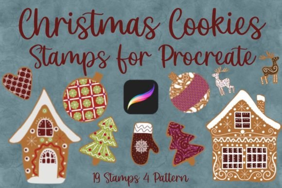 Unwrap Creativity: The Ultimate Guide to Christmas Cookies Stamps for Procreate